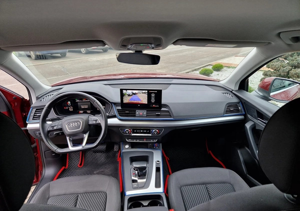 Audi Q5 cena 147000 przebieg: 50480, rok produkcji 2021 z Skawina małe 631